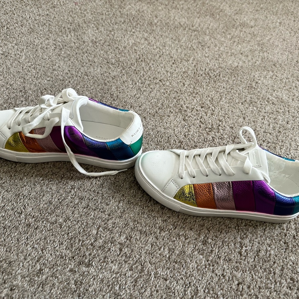 Kurt Geiger stripe sneakers